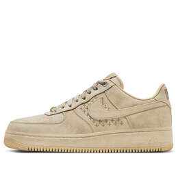 Кроссовки air force 1 '07 premium 'nai-ke - beige' Nike, бежевый dv4247-211 | parachute beige/sail/team gold