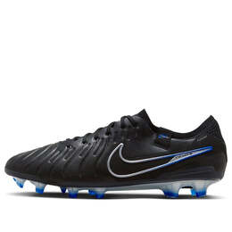 Кроссовки tiempo legend 10 elite fg 'shadow pack' Nike, черный dv4328-040 | black/hyper royal/chrome