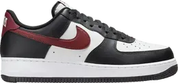 Nike Кроссовки Air Force 1 '07 'Black Dark Team Red', черный fz4615 001 | black