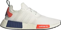 Adidas Кроссовки NMD_R1 'White Navy Solar Red', белый hq4464 | white