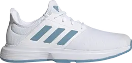 Adidas Кроссовки Gamecourt 'White Hazy Blue', белый fx1552 | white