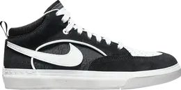 Nike Кроссовки React Leo SB 'Black White', черный dx4361 001 | black