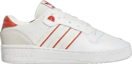 Adidas Кроссовки Rivalry Low 'White Preloved Red', белый fz6325 | white