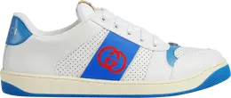 Кроссовки Gucci Screener 'Interlocking G - White Blue', белый 765054 aacv8 9055 | white
