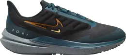Nike Кроссовки Air Winflo 9 Shield 'Black Deep Jungle', черный dm1106 002 | black
