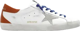 Кроссовки Golden Goose Superstar 'White Brown Blue', белый gmf00102 f004793 11255 | white