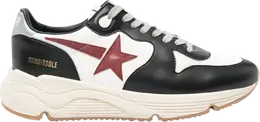 Кроссовки Golden Goose Running Sole 'Black White Red', черный gmf00126 f004757 10453 | black