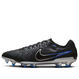 Кроссовки tiempo legend 10 pro firm-ground low-top football boot 'black' Nike, черный dv4333-040 | black/blue