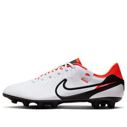 Кроссовки tiempo legend 10 academy hg 'white bright crimson' Nike, белый dv4339-100 | white/bright crimson/black
