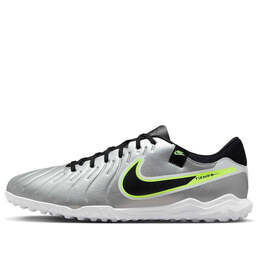 Кроссовки tiempo legend 10 academy tf 'metallic silver black volt' Nike, серебряный dv4342-001 | metallic silver/volt/black