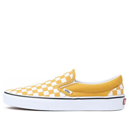 Кроссовки classic slip-on color theory 'yellow white' Vans, желтый vn0a5jmhf3x | yellow/white