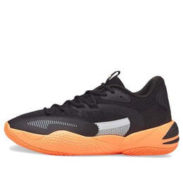 Кроссовки court rider 2.0 'black neon citrus' Puma, черный 376646-01 | black/orange