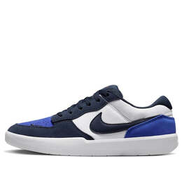 Кроссовки force 58 sb 'obsidian royal' Nike, мультиколор dv5477-401 | obsidian/obsidian-white-hyper royal-white-safety orange