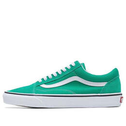 Кроссовки old skool low tops casual skateboarding shoes green white Vans, зеленый vn0a5jmi90p | green/white