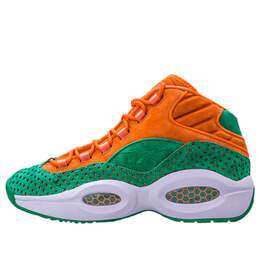 Кроссовки sneakersnstuff x question mid '15 stars' Reebok, оранжевый m44914 | orange