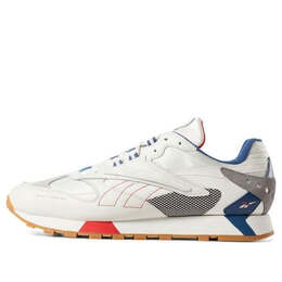 Кроссовки classic leather ati 90s 'chalk' Reebok, белый dv5372 | creamwhite/blue