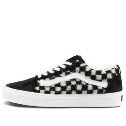 Кроссовки old skool 'sherpa checkerboard - black' Vans, черный vn0a5krf95a | black/white