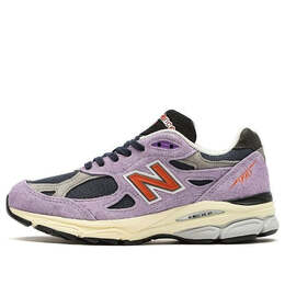 Кроссовки teddy santis x 990v3 made in usa 'raw amethyst' New Balance, мультиколор m990td3 | raw amethyst/nb navy