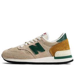 Кроссовки teddy santis x 990v1 made in usa 'tan green' New Balance, бежевый m990tg1 | tan/green