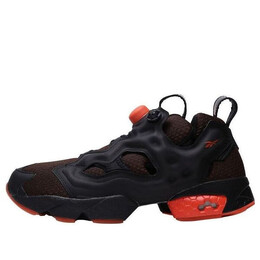 Кроссовки instapump fury og 'black blood orange' Reebok, черный dv6599 | black