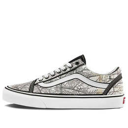 Кроссовки moca x old skool 'frances stark maps' Vans, мультиколор vn0a5krf94h | multi-color