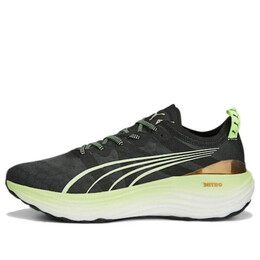 Кроссовки foreverrun nitro 'black light mint' Puma, черный 377757-07 | black / light mint