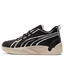 Кроссовки joshua vides x trc blaze court 'hoop dreams' Puma, черный 377134-01 | black/white