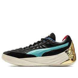 Кроссовки fusion nitro paris 'black blue green' Puma, черный 377107-01 | black/blue/green/gold