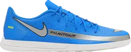 Кроссовки Nike Phantom GT Club IC 'Photo Blue Metallic Silver', синий ck8466 400 | blue
