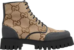 Кроссовки Gucci Lace Up Boot Maxi GG - Camel, коричневый 699970 ukof0 2590 | maxi gg - camel