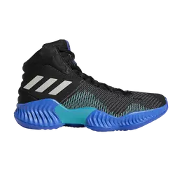 Кроссовки Adidas Pro Bounce 2018, черный/синий ah2657 | black
