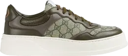 Кроссовки Gucci GG Supreme Sneaker 'Beige Green', коричневый 669582 upga0 3350 | brown