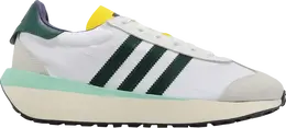 Adidas Кроссовки Country XLG 'White Collegiate Green Yellow', белый if8118 | white