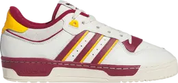Adidas Кроссовки Rivalry 86 Low 'White Collegiate Burgundy Crew Yellow', белый ie7159 | white