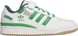 Adidas Кроссовки Forum Low 'White Green Gum', белый ie7175 | white