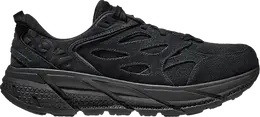 Hoka Кроссовки Clifton L Suede 'Triple Black', черный 1122571 bblc | black