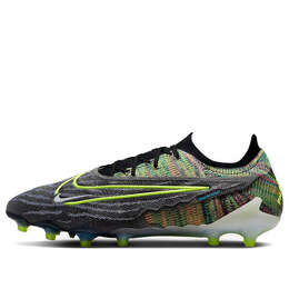 Кроссовки phantom gx elite fusion ag pro 'black glow volt' Nike, черный dv6970-071 | black/volt