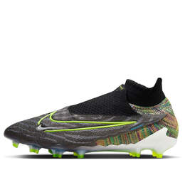 Кроссовки phantom gx elite gripknit df fusion fg 'black volt' Nike, черный dv6973-071 | black/white/blue glow/volt