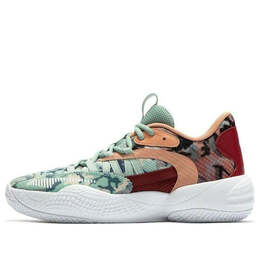 Кроссовки court rider 2.0 digital basketball shoes 'digi camo' Puma, красный 377395-01 | intense red / white / multicolor
