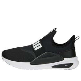 Кроссовки softride enzo evo slip-on 'black white' Puma, черный 377875-01 | black/white
