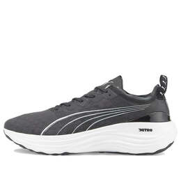 Кроссовки foreverrun nitro 'black white' Puma, черный 377757-01 | black/gray