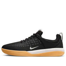 Кроссовки zoom nyjah 3 sb 'black white gum' Nike, черный dv7896-001 | black/black/white/white