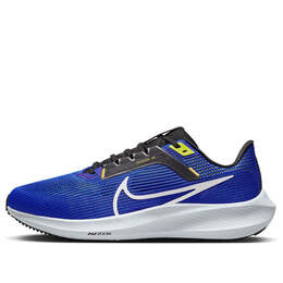 Кроссовки air zoom pegasus 40 wide 'racer blue' Nike, синий dv7480-401 | racer blue/black/sundial/white