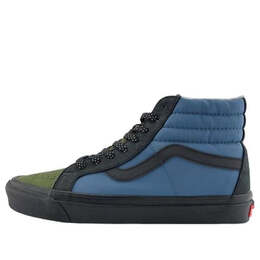 Кроссовки napapjiri x ultrarange exo hi gore-tex 'black gray' Vans, черный vn0a5kxvblk | blue/green/black