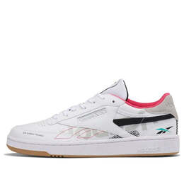Кроссовки club c 85 ati 90s 'white' Reebok, черный dv8962 | black and white