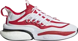 Adidas Кроссовки Alphaboost V1 'NCAA Pack - Rutgers', белый ie1041 | white