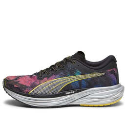 Кроссовки deviate nitro 2 'marathon series' Puma, черный 378683-01 | black/yellow blaze/strawberry burst