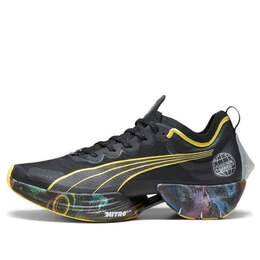 Кроссовки fast-r nitro elite 'marathon series' Puma, черный 378465-01 | black/yellow blaze/strawberry burst