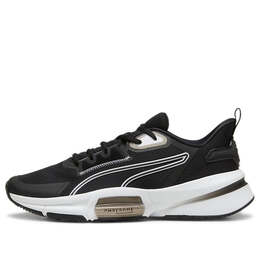Кроссовки pwrframe tr 3 'black white' Puma, черный 379482-01 | black/white/strong grey