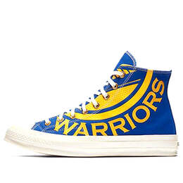 Кроссовки chuck taylor all star high premium 'golden state warriors' Converse, синий 159406c | royal blue/yellow